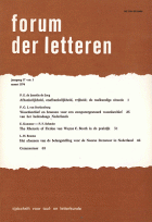 Forum der Letteren. Jaargang 1976,  [tijdschrift] Forum der Letteren