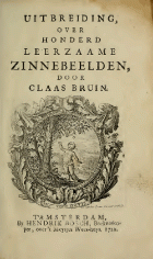 Uitbreiding over honderd leerzaame zinnebeelden, Claes Bruin